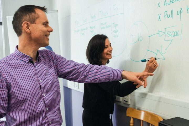 Startup Ireland using smart whiteboard wall paint