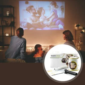 Clear projection Screen paint