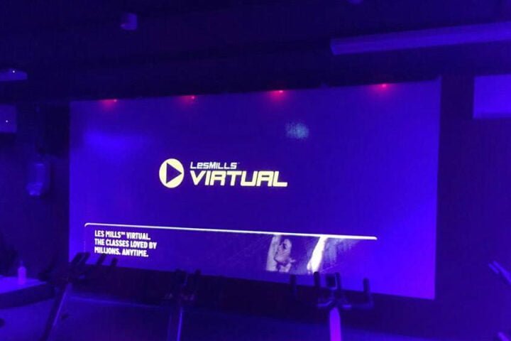 Projector paint Athlone Sports Centre